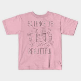 Science Is Beautiful Kids T-Shirt